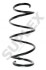 SUPLEX RENAULT Пружина передняя L=349mm Clio III   (красный) 27231