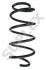 SUPLEX VW Пружина передняя L=324mm Audi A3,Golf V,VI,Skoda Octavia II (красн./белый/синий) 39332