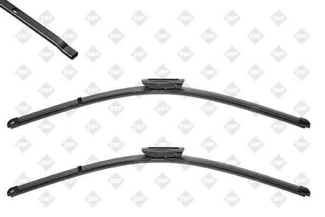 Щітка склоочисника 580+530mm LHD компл. SWF 119392