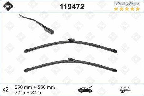 Щітка склоочисника SWF 119472