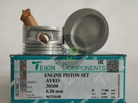 Поршни ремонтные +0,50mm (1.5*1.5*3) Chevrolet Aveo 1,5 TEIKIN 30104050
