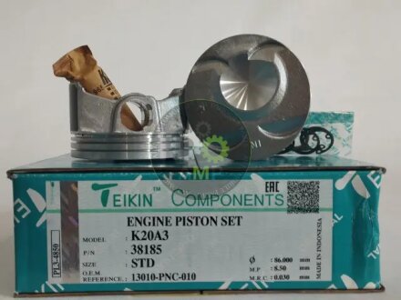 Поршень двигуна (комплект) TEIKIN 38185STD