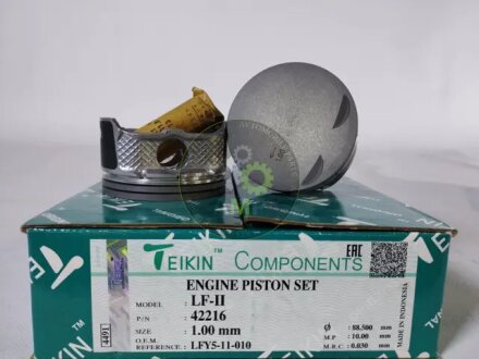 Поршень двигуна (комплект) TEIKIN 42216100