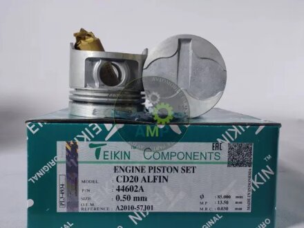 Поршни ремонт (+0.50мм) (к-кт на мотор) ALFIN Nissan CD20 TEIKIN 44602A050