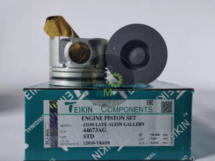 Фото 1 - поршни STD (к-кт на мотор) ZD30DDTi 2004-2007 Nissan Patrol TEIKIN 44673AGSTD Поршни STD (к-кт на мотор) ZD30DDTi 2004-2007 Nissan Patrol TEIKIN 44673AGSTD (фото 1)