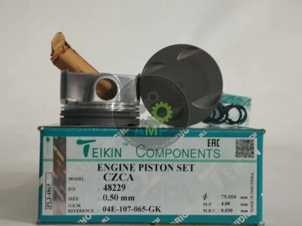 Фото 1 - поршни ремонт +0.50мм (комплект на мотор) VAG 1.4 TSI CZCA, CPWA, DADA, DPCA TEIKIN 48229050 Поршни ремонт +0.50мм (комплект на мотор) VAG 1.4 TSI CZCA, CPWA, DADA, DPCA TEIKIN 48229050 (фото 1)