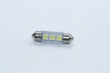 Лампа LED софитная C5W 24V T11x36-S8.5 (3 SMD size5050) <> TEMPEST Tmp-10T11-24V