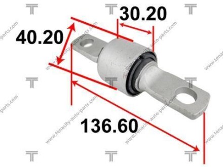 Сайлентблок важеля honda k12 civic 05-11 TENACITY AAMHO1046