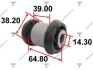 Сайлентблок важеля mazda mazda 3 03-09 AAMMA1047