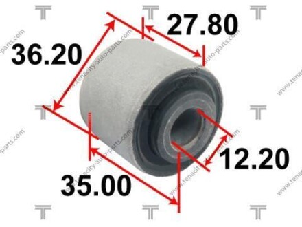 Сайлентблок важеля mazda cx-7 06-12 TENACITY AAMMA1053