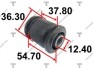 Сайлентблок важеля AAMTO1095