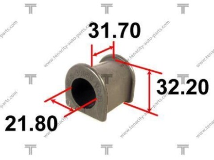 Втулка стабилизатора toyota camry 2.2/3.0 91-96 TENACITY ASBTO1010