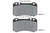 Гальмівні колодки MERCEDES E(W211,S211)/S(W221) &quot;R &quot;00&gt;&gt; TEXTAR 2347801 (фото 5)