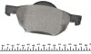 Гальмівні колодки HONDA Accord &quot;F &quot;02-12 TEXTAR 2372001 (фото 4)