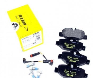 Гальмівні колодки MERCEDES Viano(W639)/Vito(W639) "R "03>> TEXTAR 2400801