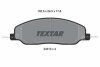 Комплект гальмівних колодок передн , FORD USA MUSTANG 3.7-5.4 01.04- 2451301