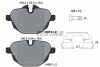 Гальмівні колодки BMW 5(F10,11)/7(G11)/X3(F25,G01)/X5(G05) "R "09>> 2456101