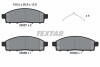 К-т колодок гальмівних TEXTAR 2508703 (фото 9)