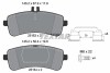 Гальмівні колодки MERCEDES S63AMG \&#039;\&#039;R \&#039;\&#039;13&gt;&gt; TEXTAR 2516301 (фото 2)