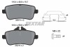 Гальмівні колодки MERCEDES GL(X166)/ML(W166) "R "11>> TEXTAR 2521501 (фото 2)