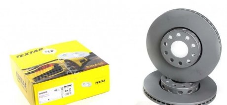 Диск гальмівний AUDI/SKODA/VW 100/A4/A6/Exeo/Passat "F D=288mm "90-13 TEXTAR 92057605 (фото 1)