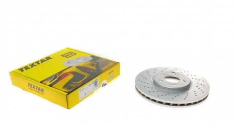 Диск гальмівний MERCEDES E(W211)/S(W220) "F D=330mm "02-09 TEXTAR 92124105