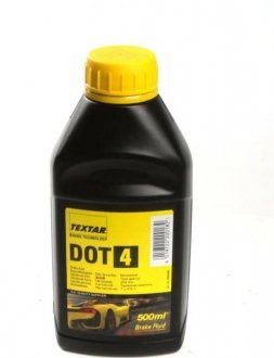 Гальмівна рідина DOT4 0,5L TEXTAR 95002400