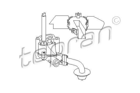 Насос оливний TOPRAN 100257