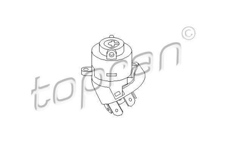 Контактна група замка запалювання TOPRAN 101 895
