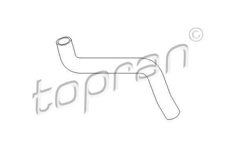 Шланг радіатора TOPRAN 102721 (фото 1)