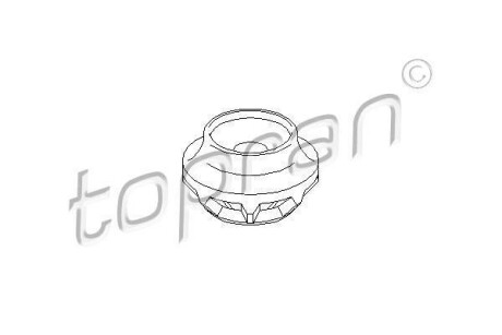 Опора амортизаційної стійки TOPRAN 102828 (фото 1)