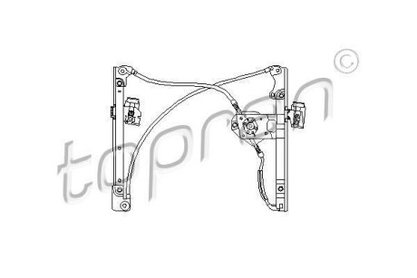 Склопідіймач TOPRAN 103099