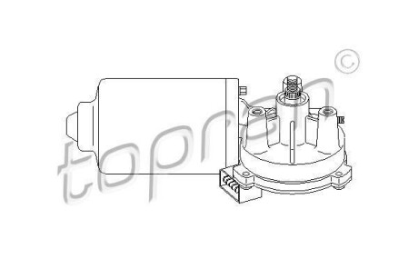 Двигатель стеклоочистителя TOPRAN 108577