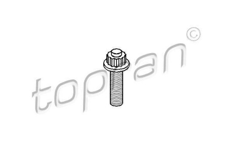 Болт шкива коленвала TOPRAN 108 642