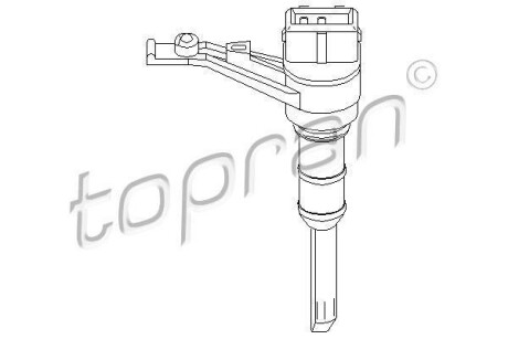 Датчик скорости в кпп мкпп TOPRAN 109665