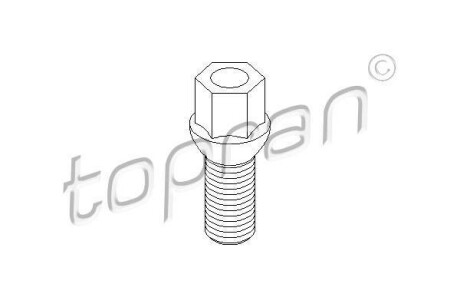 Болт колёсный TOPRAN 111477