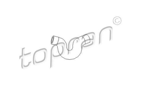 Патрубок системы охлаждения TOPRAN 205711