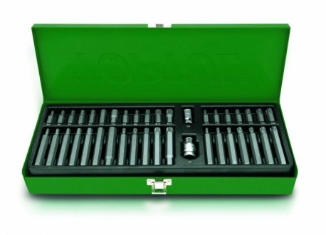 Набор бит 10мм HEX,TORX,SPLINE 40ед. (про-во) Toptul GAAD4002
