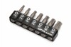 Набор бит 1/4&quot; 7ед. (Torx: T10-T40 с отверстием) Toptul GAAV0703 (фото 2)