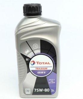 Олива трансмісійна "Transmission Gear 8 75W-80", 1л TOTAL 214082