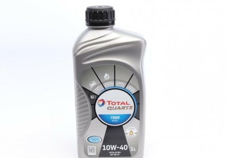 QUARTZ DIESEL 7000 10W-40, 1L (x12) TOTAL 214111 (фото 1)