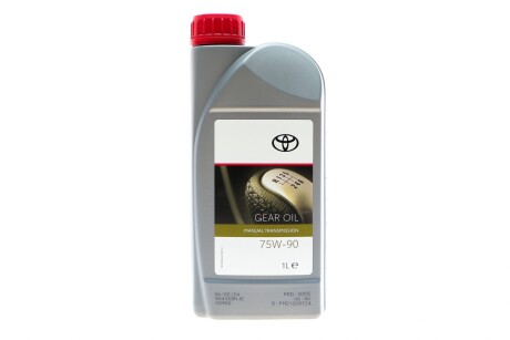 Олива трансмісійна Toyota 75W-90 GL-4, 1л. TOYOTA / LEXUS 0888581596 (фото 1)
