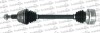 TRAKMOTIVE VW Полуось лев.L=558mm 33 зуб. GOLF III 2.0 91-97, GOLF IV 1.9 TDI 98-02, SKODA OCTAVIA I 1.8 96-00, AUDI A3 1.9 TDI 96-01, SEAT LEON 1.9 TDI 99-06 30-0096