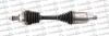 TRAKMOTIVE BMW Полуось лев L=585,5mm 30/27 зуб 3 E46 30-0133