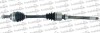 TRAKMOTIVE CITROEN Полуось прав. с ABS L=863mm 25/22 зуб. BERLINGO 1.4 i 96-11, XSARA (N0) 1.4 i 30-0189