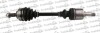 TRAKMOTIVE CITROEN Полуось лев.с ABS L=585mm 25/24 зуб.Berlingo,Xsara,Peugeot Partner 30-0192
