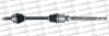 TRAKMOTIVE CITROEN Полуось прав L=969,5mm 28/37 зуб. Jumpy, Peugeot 508 30-0253