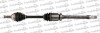TRAKMOTIVE FORD Полуось прав L=961mm 25/26 зуб TOURNEO CONNECT 1.8 TDCi 02-13, TRANSIT CONNECT 1.8 TDCi 02-13 30-0400