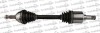 TRAKMOTIVE FORD Полуось прав L=630mm 25/26 зуб Transit Connect 02- 30-0401