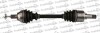 TRAKMOTIVE FORD Полуось лев L=580mm 36/26 зуб Focus -12, VOLVO C30 2.0 06-12, V50 (545) 2.0 06-12 30-0404